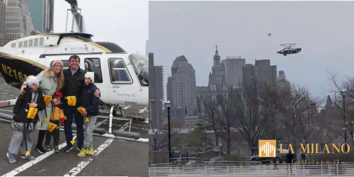 Tragedia nel cielo di New York: elicottero precipita nell’Hudson, morte sei persone tra cui una famiglia spagnola