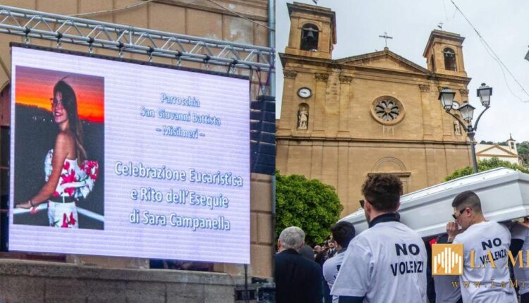 Funerali Sara Campanella: il paese si ferma, dolore a Misilmeri, lutto in Sicilia