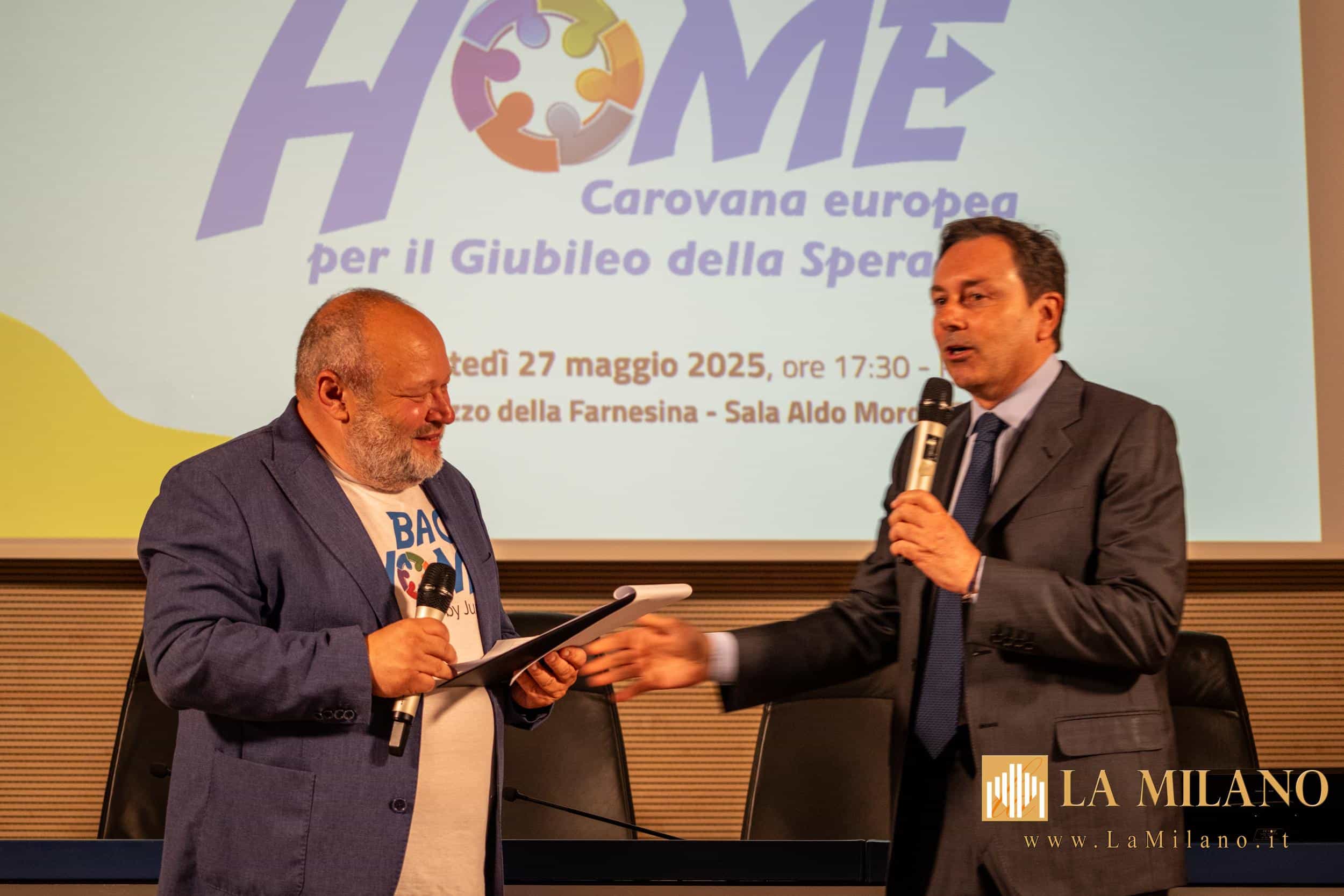 “Back Home”: presentato alla Farnesina il nuovo viaggio europeo di Juppiter per il Giubileo della Speranza.