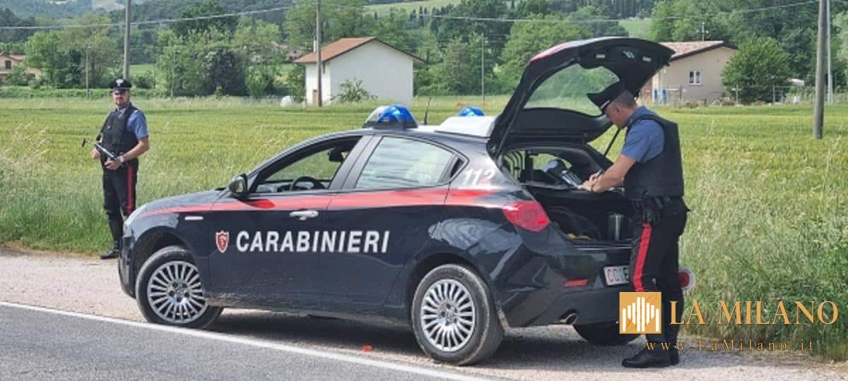 Gubbio, provoca incidente e fugge: 43enne denunciato dai Carabinieri