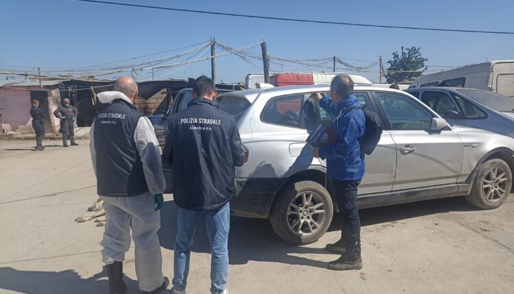 Borgo Mezzanone: 11 auto rubate sequestrate dalla Polizia di Stato durante controlli straordinari