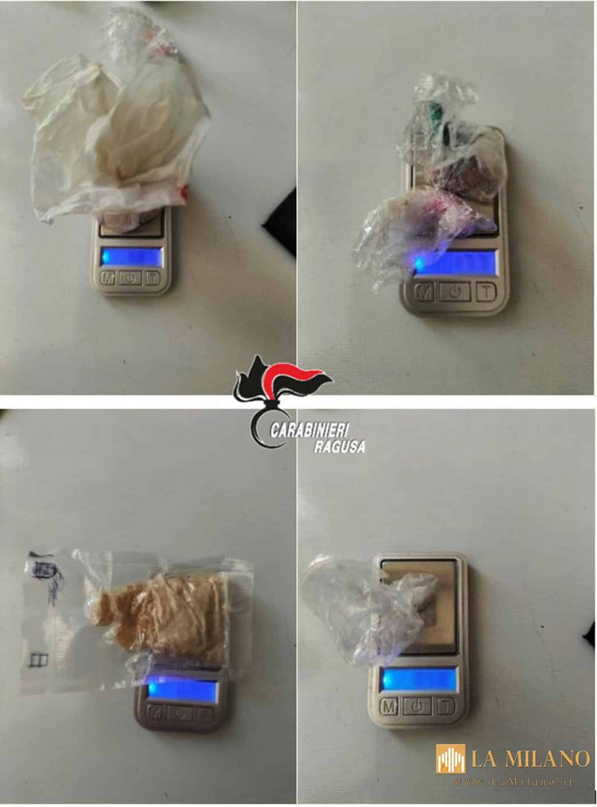 Modica: Droga e incendi dolosi, due denunciati