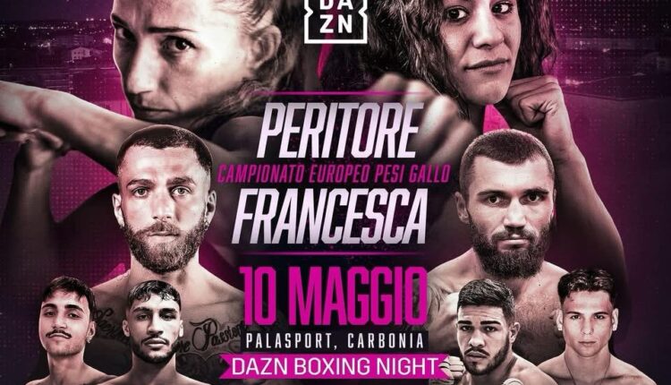 Carbonia ospita il Campionato Europeo Pesi Gallo: sabato 10 maggio il grande match