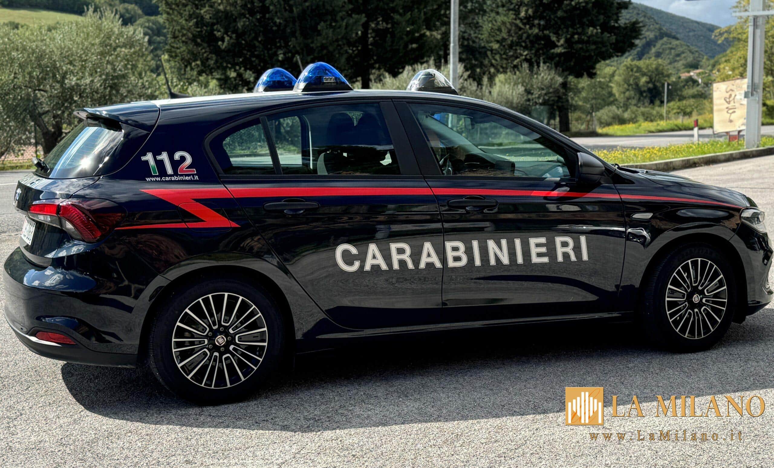 Camerino, arrestato 30enne: minaccia il datore con un coltello e tenta di aggredire i Carabinieri
