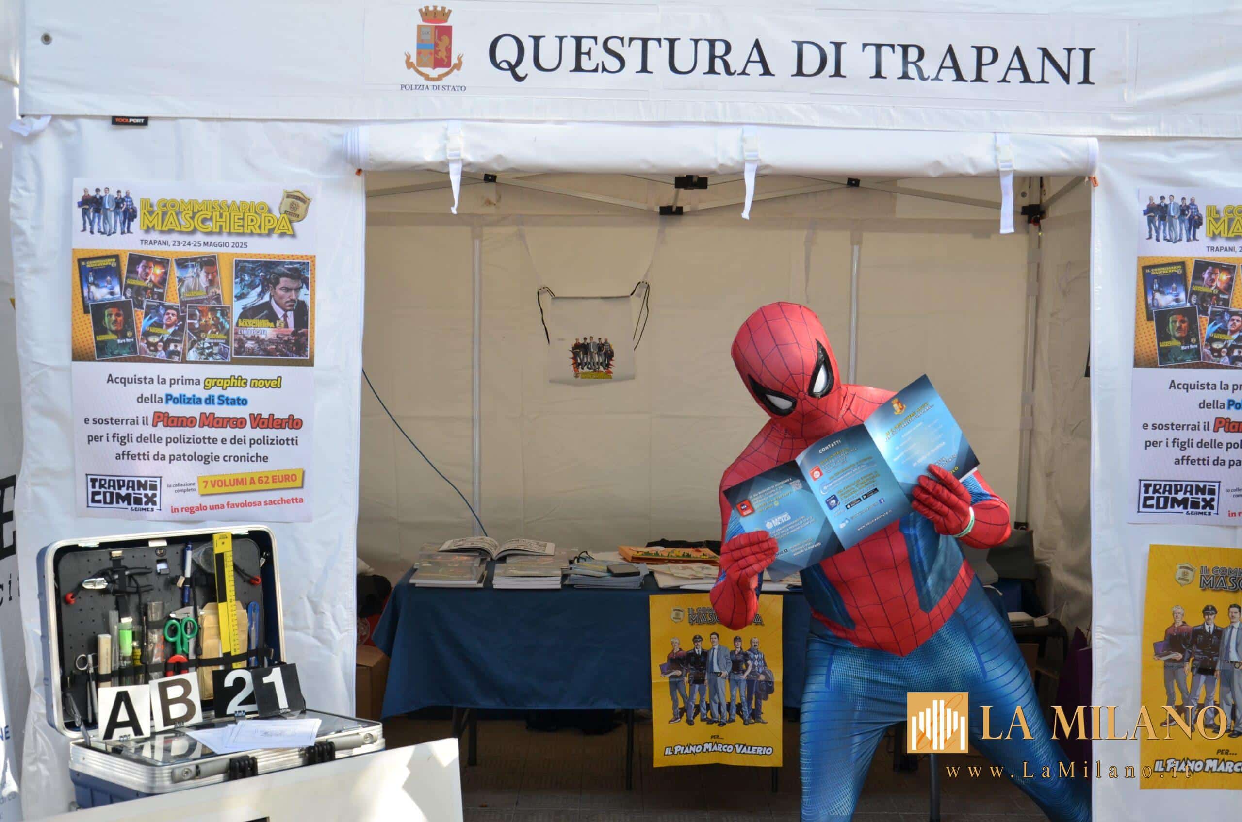 "Il Commissario Mascherpa" arriva al Trapani Comix 2025