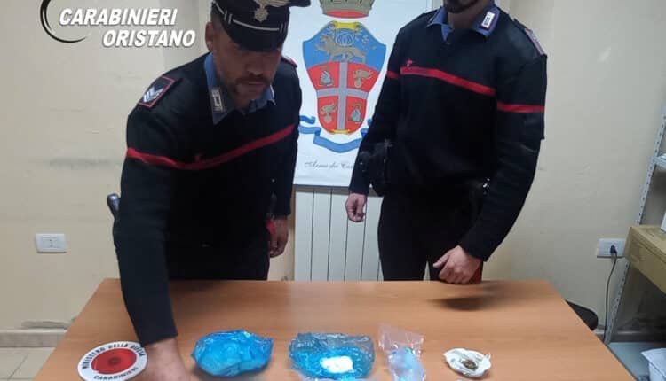 Ghilarza: cocaina e marijuana in casa, scattano arresti e sequestri