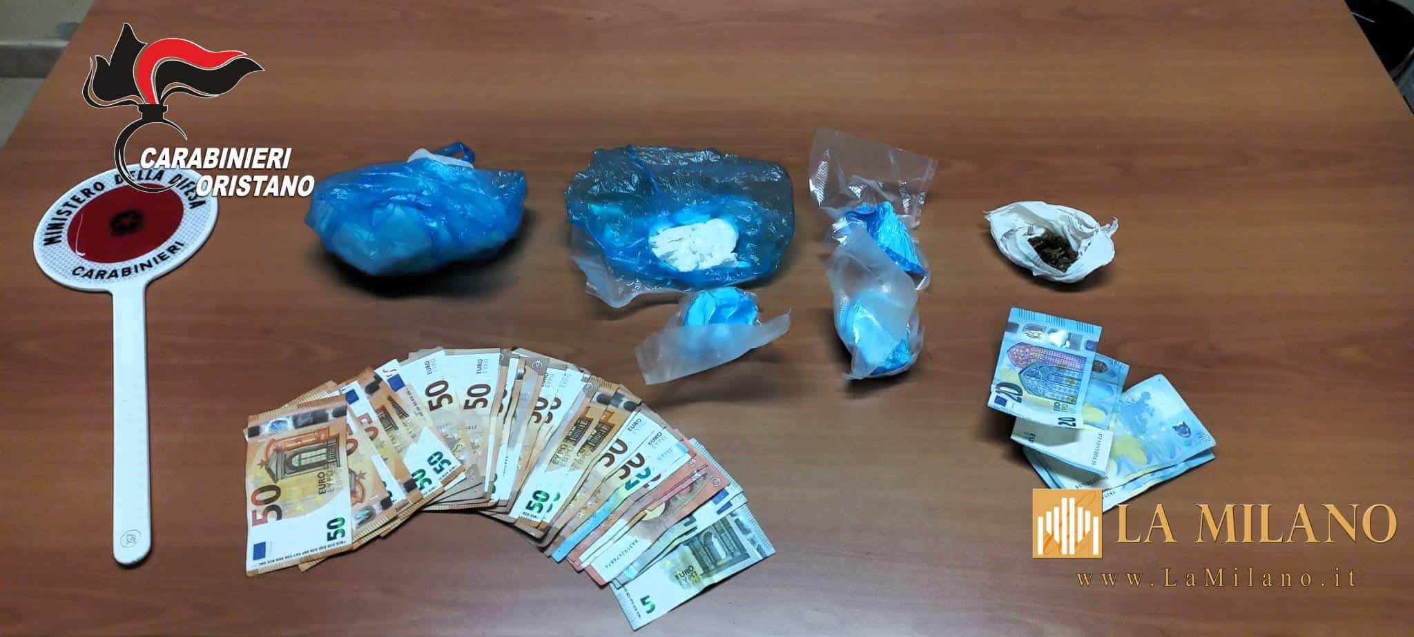 Ghilarza: cocaina e marijuana in casa, scattano arresti e sequestri