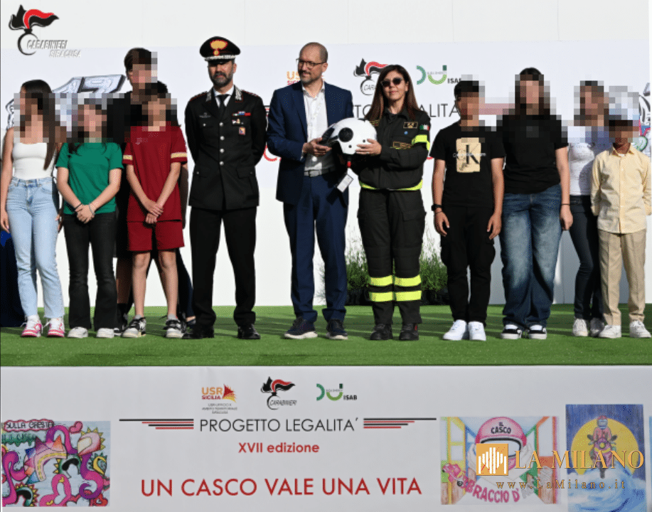 "Un Casco vale una Vita": oltre 5.000 studenti coinvolti per promuovere la sicurezza e la legalità