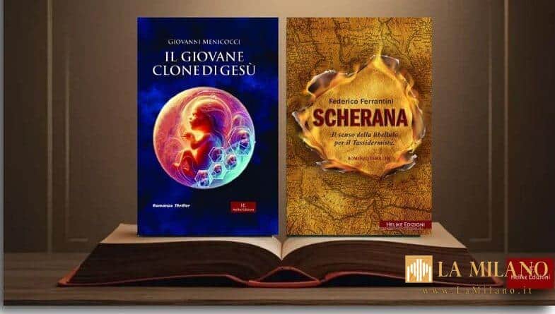 Presentazione a Bologna dei thriller “Il giovane clone di Gesù” e “Scherana: Il senso della libellula per il tassidermista”