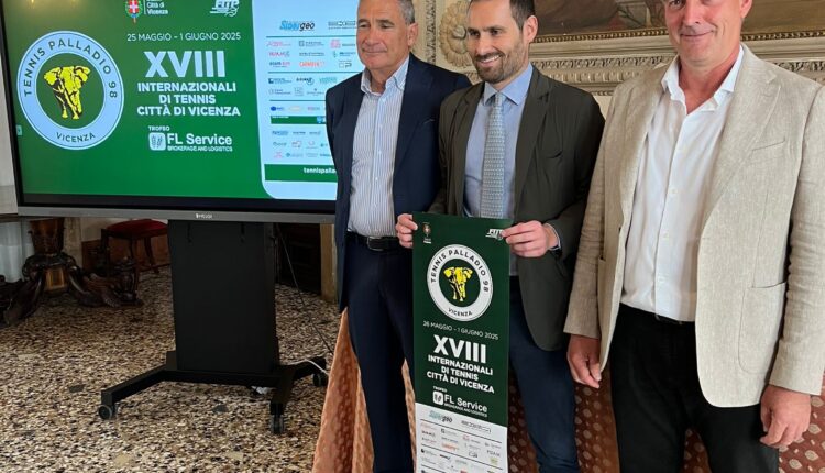 Internazionali di Tennis “Città di Vicenza”: dal 25 maggio al 1° giugno il grande tennis torna al Tennis Palladio 98.
