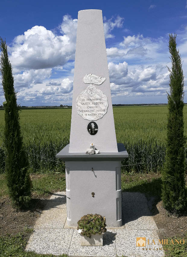 Filo di Argenta: cerimonia in onore del Carabiniere Albino Vanin, Medaglia al Valor Militare