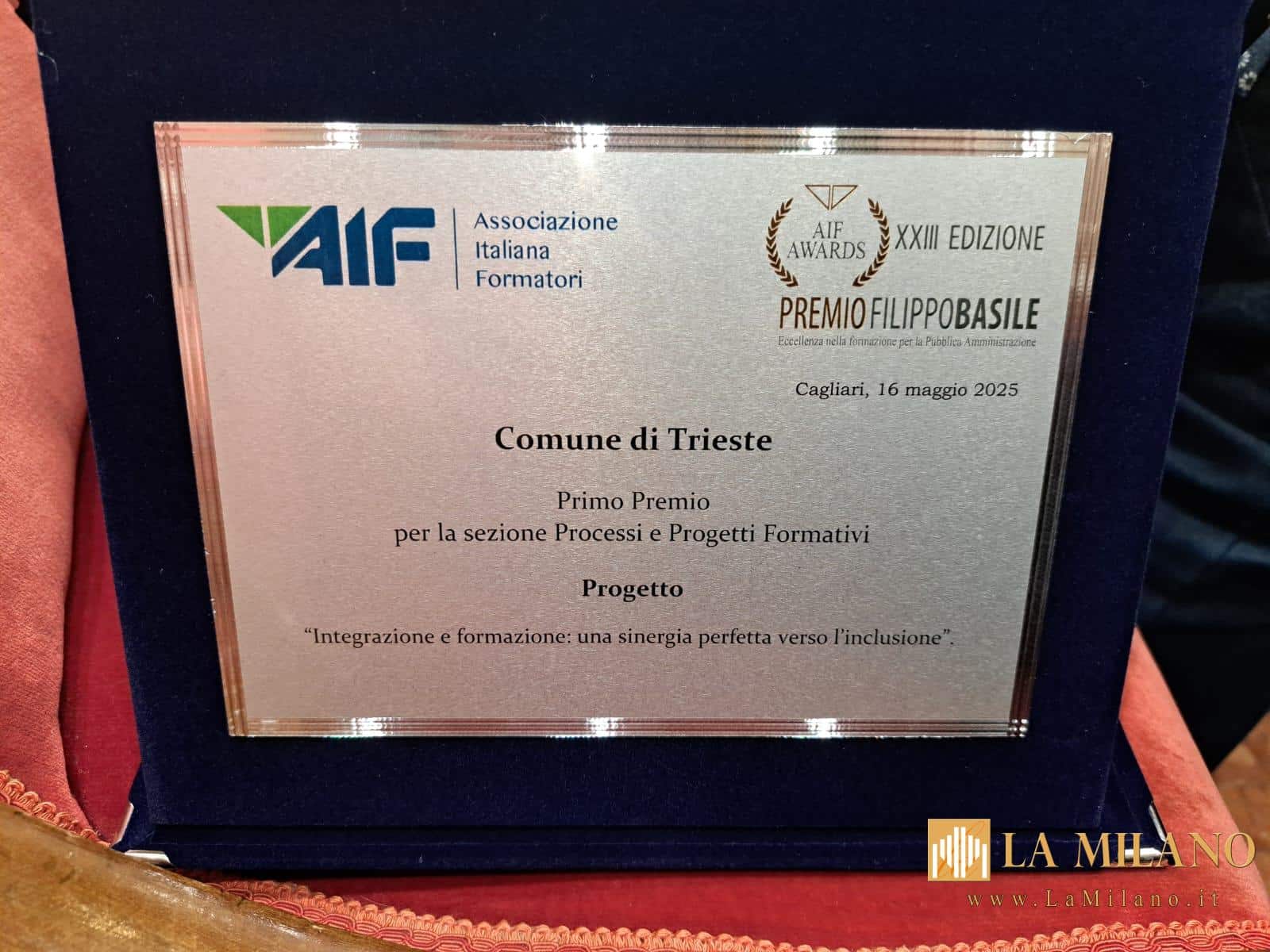 Il Comune di Trieste brilla alla XXIII edizione del Premio Basile: doppia vittoria per inclusione e innovazione digitale