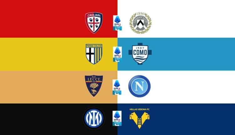 Serie A: le partite di sabato 3 maggio