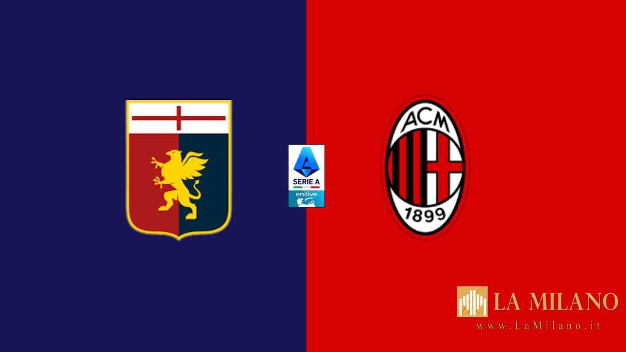 Serie A: il posticipo Genoa-Milan chiude la 35º giornata