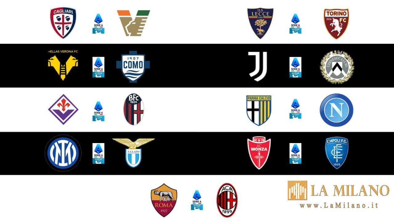 Serie A: questa sera nove partite in contemporanea per la penultima giornata di campionato
