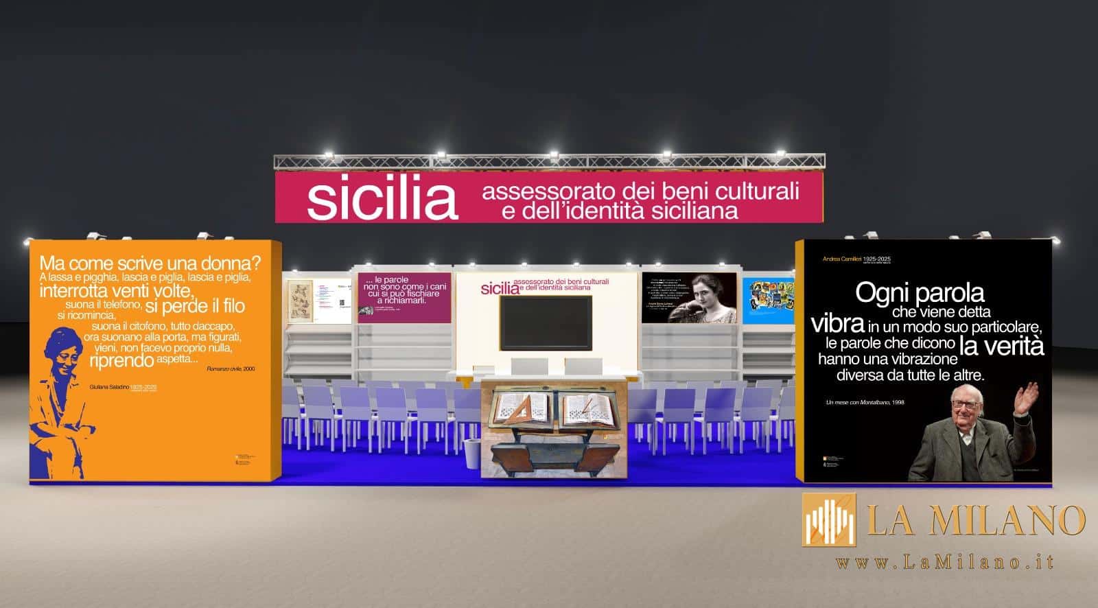 La Sicilia protagonista al Salone del Libro di Torino dal 15 al 19 maggio.