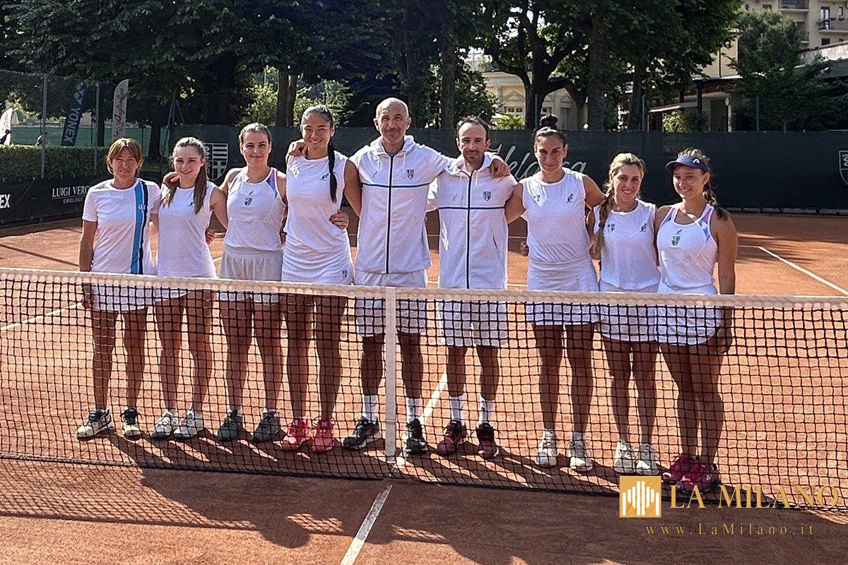 Serie B2 Femminile: Il Tc Milano Alberto Bonacossa continua a volare e sogna in grande