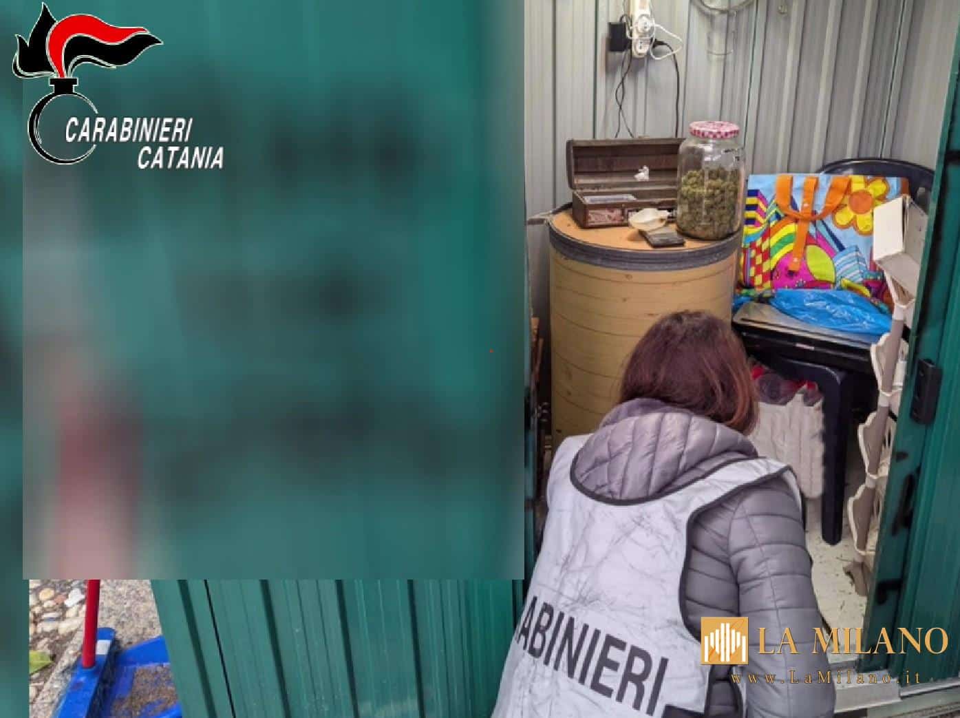 Aci Sant’Antonio, trasforma la sua villetta era un centro di spaccio: arrestato