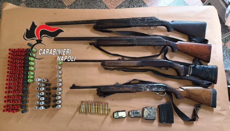 Monti Lattari, Lettere: Arsenale scoperto nei boschi durante l’operazione “Continuum Bellum”