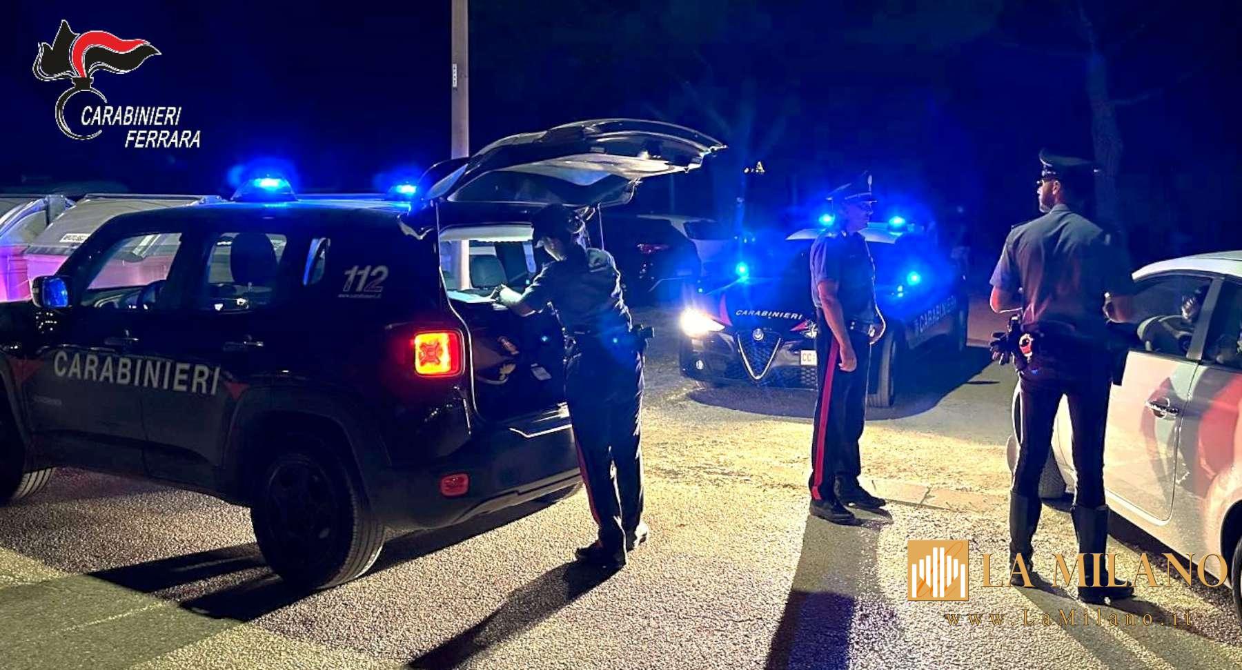 Controlli a Comacchio, denunce e sanzioni nei Lidi della movida