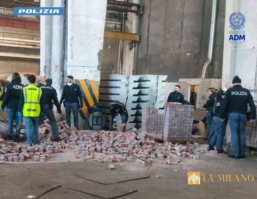 Genova, maxi-sequestro di eroina nel porto: 140 kg nascosti in 60.000 mattoni di cemento