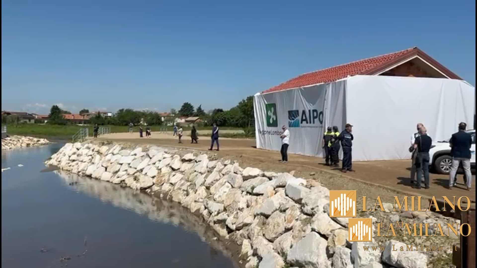 Ambiente: inaugurata l'Area di laminazione delle piene del fiume Olona a Canegrate