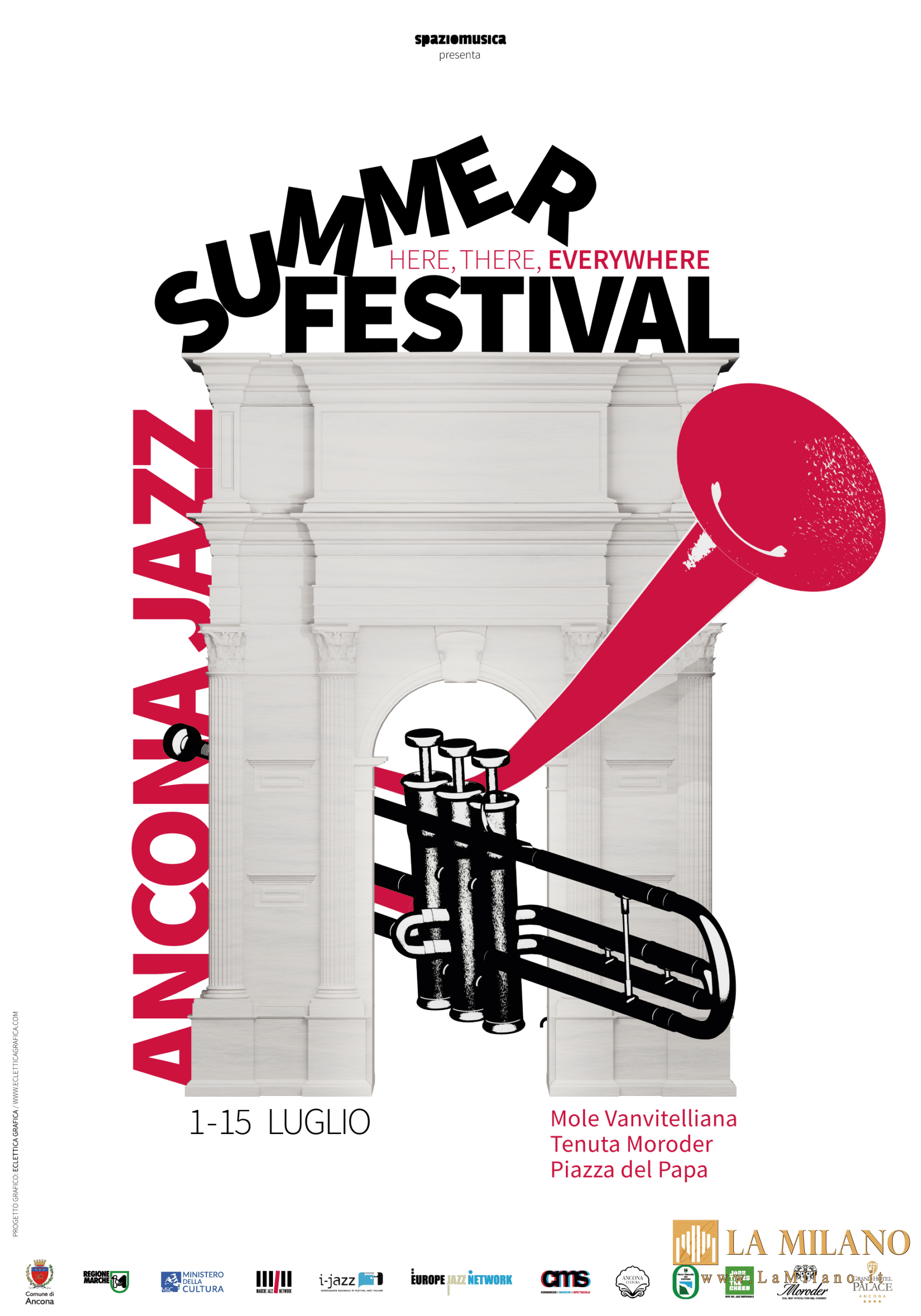 Here, There, Everywhere: la proposta jazzistica dell'Ancona jazz summer festival 2025.