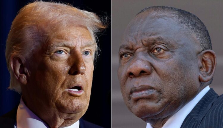 Trump contro Ramaphosa alla Casa Bianca: scintille sul presunto “genocidio dei bianchi” in Sudafrica.