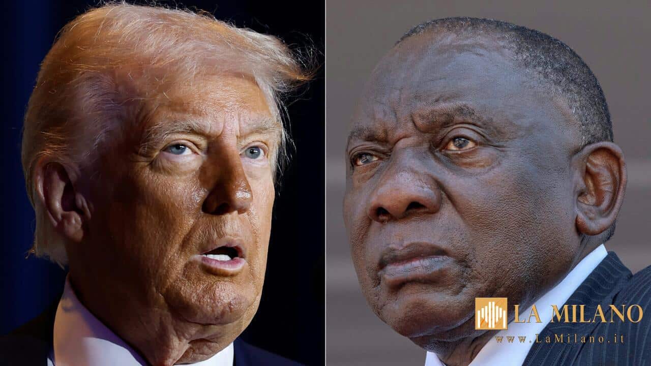 Trump contro Ramaphosa alla Casa Bianca: scintille sul presunto “genocidio dei bianchi” in Sudafrica.