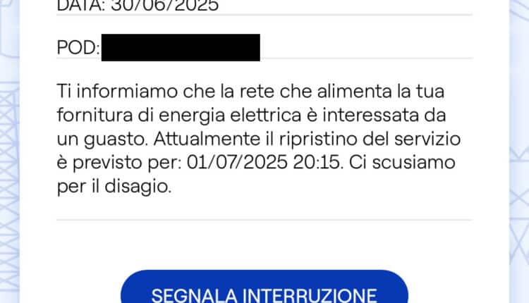 Cologno Monzese, interi quartieri senza corrente: enormi disagi e disservizi per i cittadini