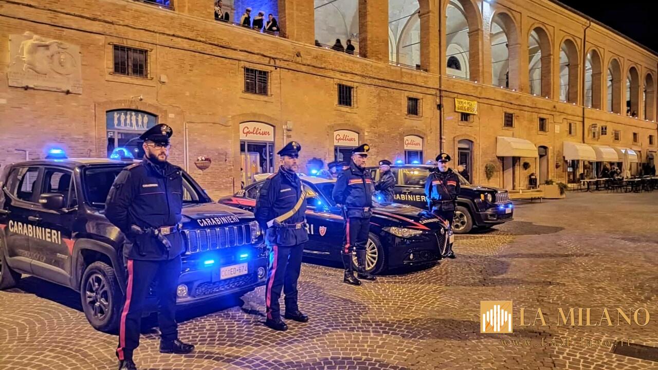 Fabriano, controlli straordinari dei Carabinieri durante il Palio: denunce per droga, evasione e guida in stato di ebbrezza