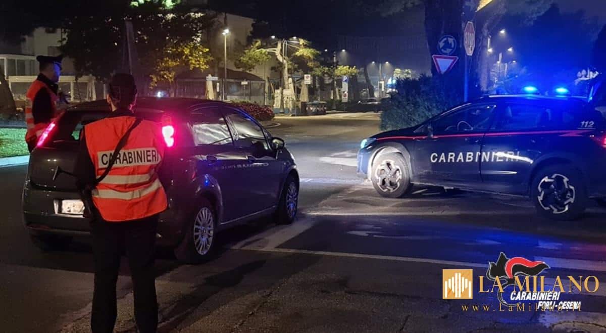 Cesenatico: Arrestato un uomo per tentato omicidio, denunciati 2 giovani per ricettazione