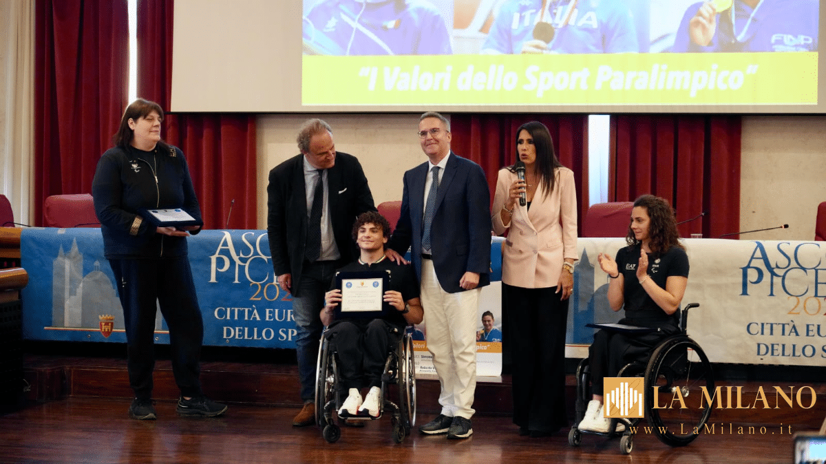 Al Palazzo dei Capitani una serata ricca di emozioni e testimonianze, tra grandi atleti, premiazioni e riflessioni sul valore inclusivo dello sport paralimpico