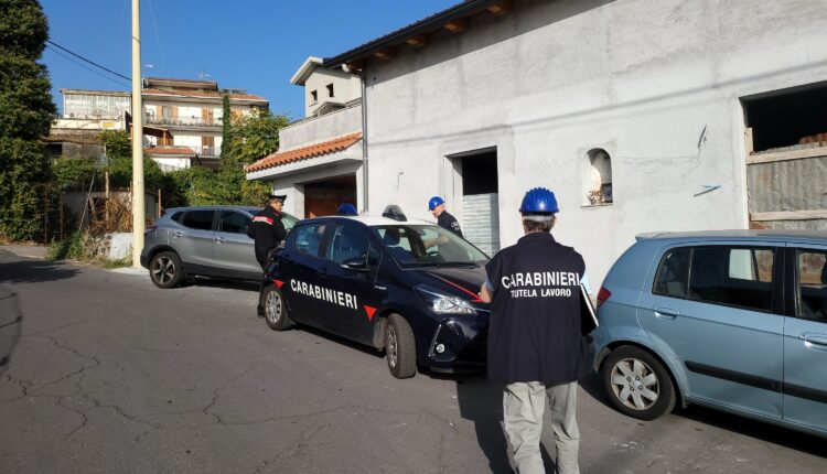 Sicurezza nei cantieri: 12 denunce e multe per 170.000 Euro in provincia di Caltanissetta