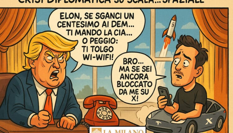 La Milano Satira - Crisi diplomatica su scala… spaziale