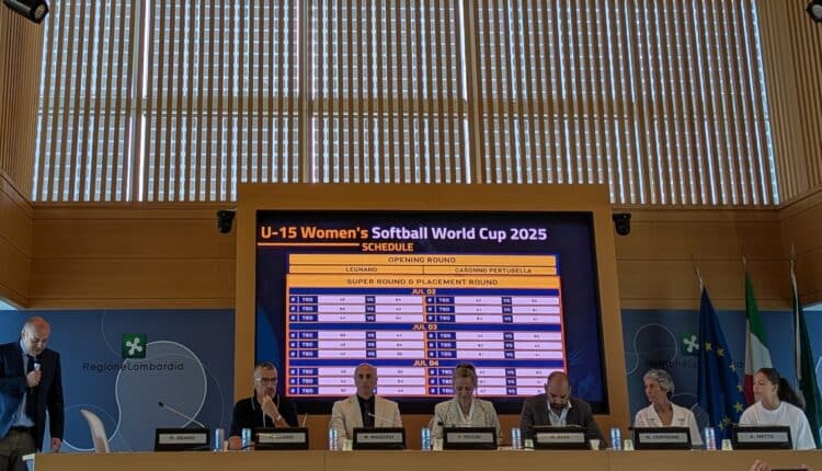 Coppa del Mondo di Softball U-15: un grande orgoglio per Regione Lombardia e per le nostre atlete.