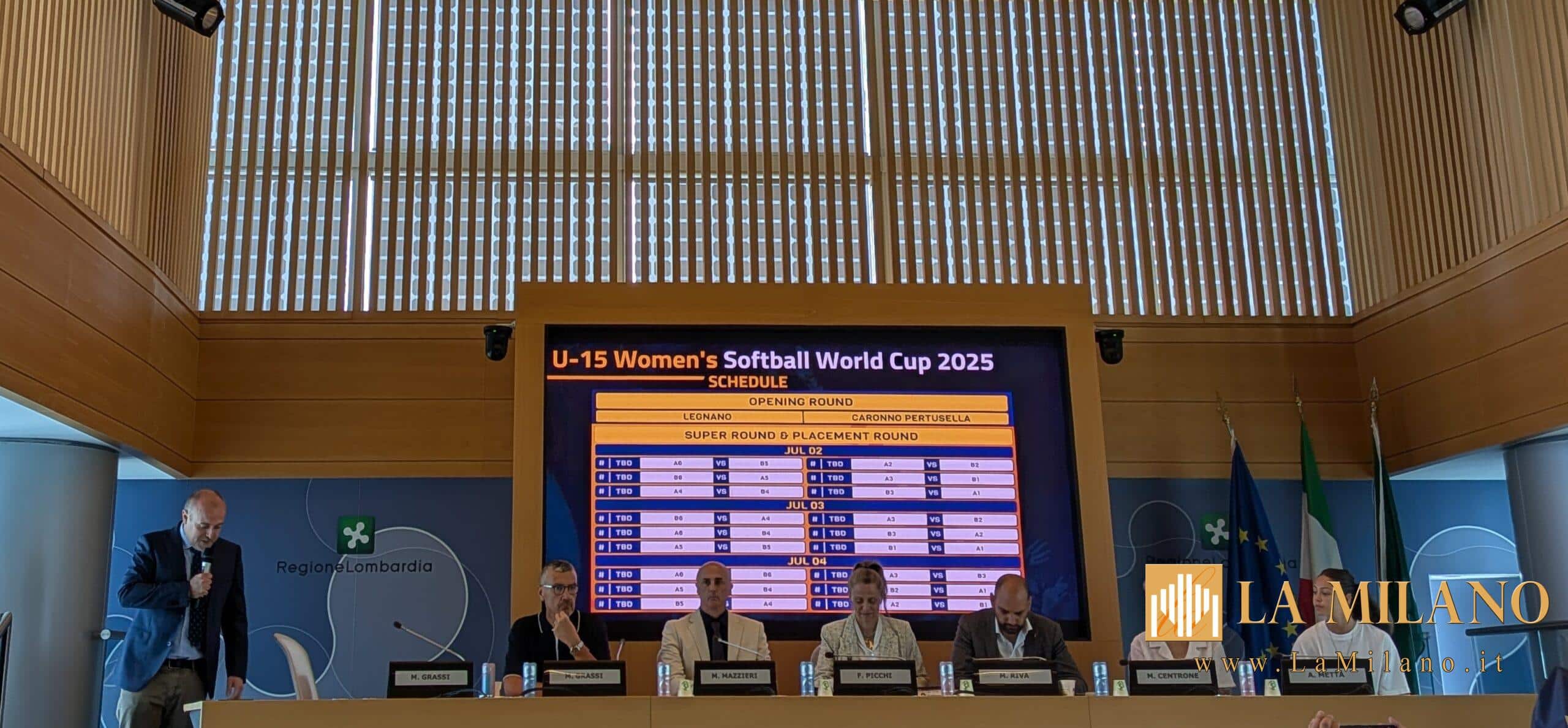 Coppa del Mondo di Softball U-15: un grande orgoglio per Regione Lombardia e per le nostre atlete.