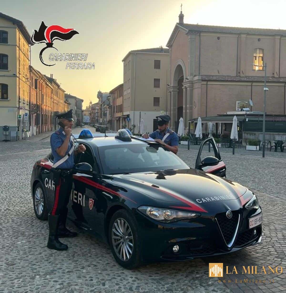 Cento, donna salvata dai Carabinieri dopo messaggio con intenti suicidi