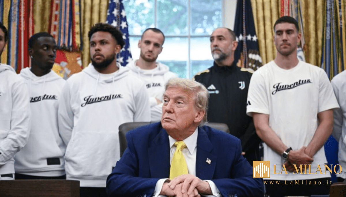 Juventus in visita alla Casa Bianca: incontro informale con Trump durante la tournée statunitense