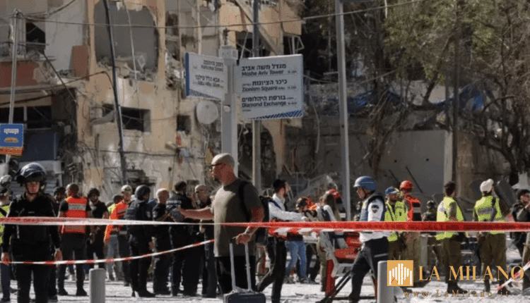 Missile iraniano colpisce Beer Sheva: danni a edifici civili e stazioni evacuate