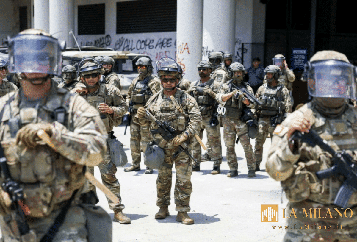 Corte d’Appello Usa: Trump può mantenere il controllo della Guardia Nazionale a Los Angeles