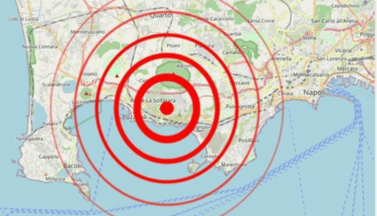 Scossa di terremoto di magnitudo 3.2 ai Campi Flegrei, registrate nuove repliche notturne