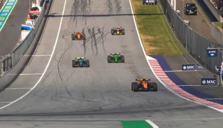 Formula 1: Norris vince il GP d'Austria davanti a Piastri, terzo posto per Leclerc