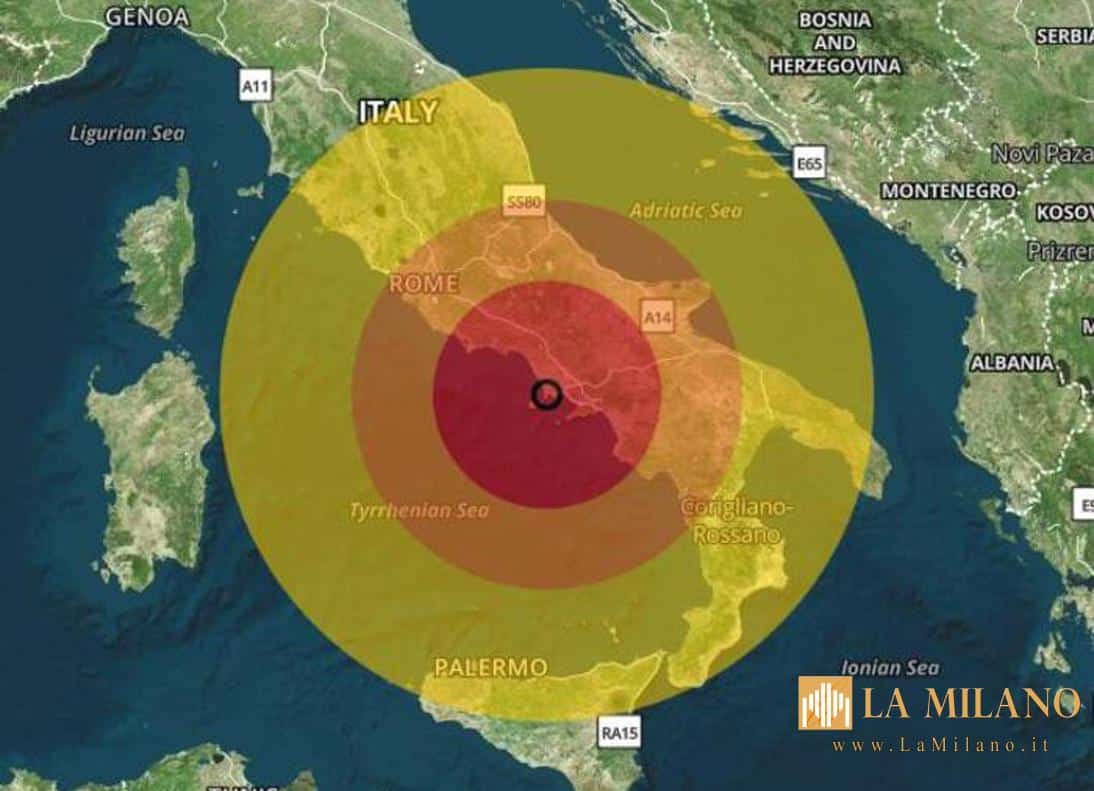 Terremoto a Napoli: scossa 4.6 ai Campi Flegrei, epicentro a Bacoli, scuole evacuate