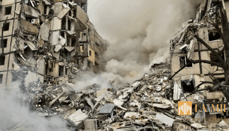 Raid russi su Dnipro: almeno 19 vittime civili