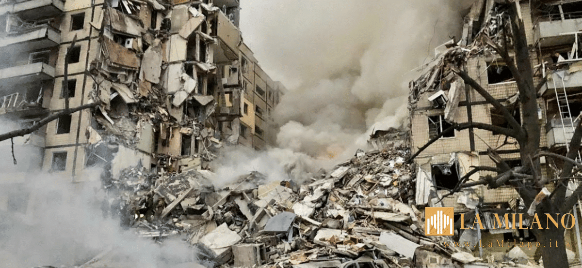 Raid russi su Dnipro: almeno 19 vittime civili