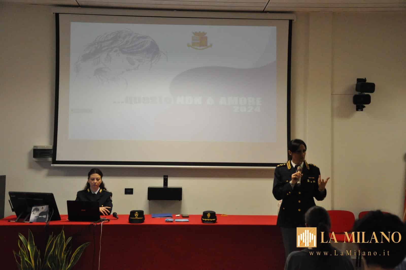 “Questo non è amore”: la Polizia di Stato al Liceo “Da Ponte” dopo il sondaggio shock