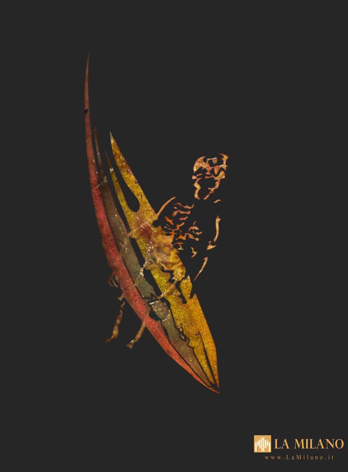 Tatuaggio braccio destro parte esterna altezza omero