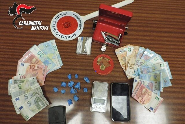 Operazione antidroga a Castel Goffredo: arrestato 20enne per spaccio