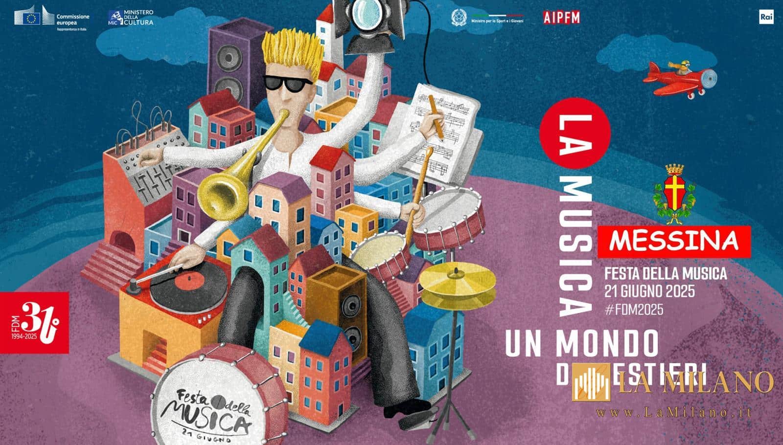 Messina celebra il solstizio d’estate con la Festa della Musica 2025: arte, tradizione e inclusione in ogni angolo della città